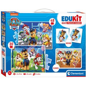 Paw Patrol Edukit Puzzelset (30 en 48 stukjes) - Educatief Speelgoed, 3-5 jaar