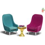 Lundby Poppenhuis Fauteuils (Stoelen)