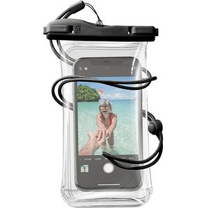 Cellularline Waterdichte Hoesje Voor Smartphone Voyager Zwart (voyager22k)