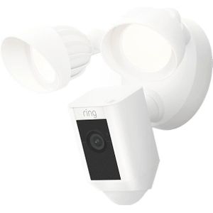 Ring Smart Beveiligingscamera Floodlight Cam Plus Wit (8sf1p1-weu0)