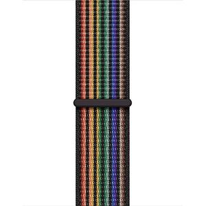 Apple Armband Voor Apple Watch 42-45 Mm Pride Edition Nike Sport Loop (mn6l3zm/a)