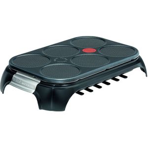 Tefal Crep'party Inox & Design - Pannekoekenplaat - 6 personen