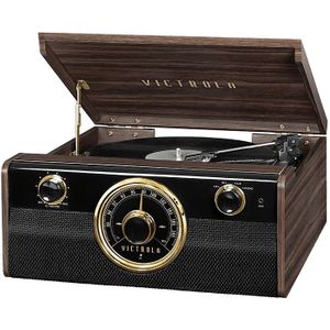 Victrola Platenspeler Vintage Met Bluetooth & Fm Radio (vta-240b-esp-eu)