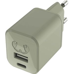 Fresh N Rebel Oplader Usb-c / Usb Pd 30 W Dried Green (2wc30dg)