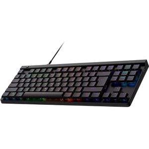 Logitech Gaming-toetsenbord G515 Tkl Wired Low Profile Rgb Qwertzu Zwart