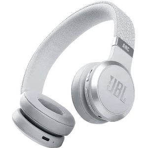 JBL Draadloze Hoofdtelefoon Met Noise Cancelling Wit (jbllive460ncwht)