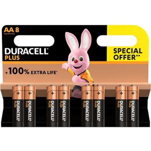 Duracell Piles 8 X Aa (5000394141445)