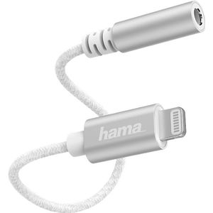 Hama Lightning-adapter Naar 3,5-mm-audio-aansluiting Wit