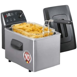 Fritel Turbo SF 4150 - Frituurpan/friteuse 3l + 2400W - ook voor vast vet