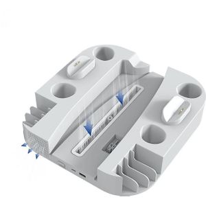 Qware Cooling Station Met Oplader Playstation 5 Wit (qw PS5-5007dl)