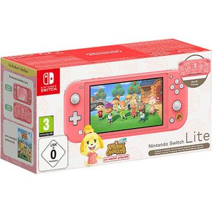 Nintendo Switch Lite Animal Crossing Isabelle Aloha Edition (45496453695)