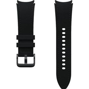 Samsung Armband Hybrid Vegan Leather Band Voor Galaxy Watch 4 / 5 6 S/m Zwart (et-shr95sbegeu)