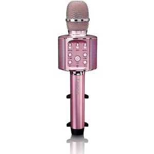 Lenco Karaoke-microfoon Bluetooth Roze (bmc-090)