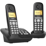 Gigaset Draadloze Telefoon Al385a Duo + Antwoordapparaat (l36852h2810m201)