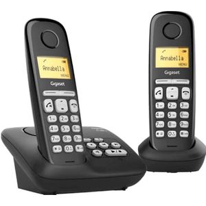 Gigaset Draadloze Telefoon Al385a Duo + Antwoordapparaat (l36852h2810m201)