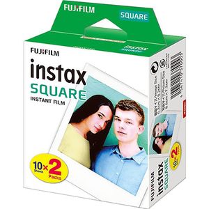 Fujifilm Instax Instant Square Film 62x62 Mm 2 X 10 Stuks (b12032)