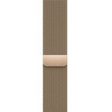 Apple Armband Voor Apple Watch 41 Mm Gold Milanese Loop (mtjl3zm/a)