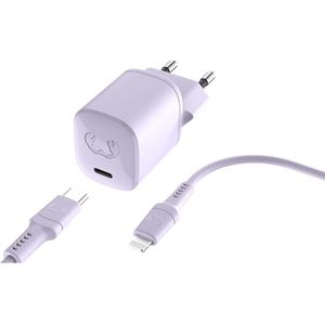 Fresh N Rebel Mini Netadapter Usb-c Pd 20 W Met Apple Lightning Kabel Dream Lilac (2wcl20dl)