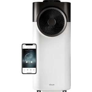 Duux Blizzard Smart Mobiele Airco - 10.000 BTU/u - Inclusief Raamafdichting