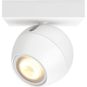 Philips Hue Buckram opbouwspot - warm tot koelwit licht - 1-spot - wit