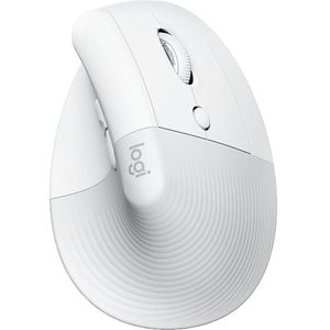 Logitech Draadloze Muis Verticale Ergonomische Lift Voor Mac Wit (910-006477)