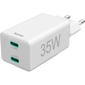 Hama Oplader Quick Charger Usb-c Wit (00125129)