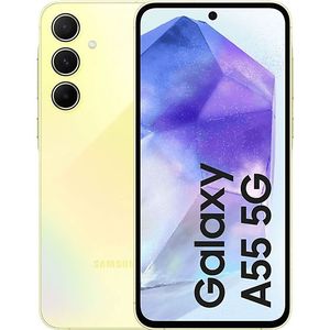 Samsung Smartphone Galaxy A55 128 Gb 5g Awesome Lemon (sm-a556bzyaeub)