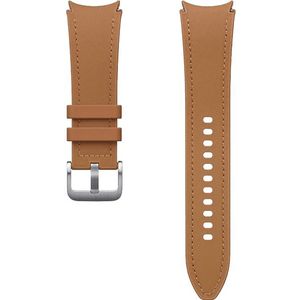 Samsung Armband Hybrid Vegan Leather Band Voor Galaxy Watch 4 / 5 6 M/l Kameel (et-shr96ldegeu)