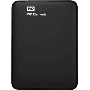 Western Digital Externe Harde Schijf Elements Portable 1 Tb Zwart (wdbuzg0010bbk-wesn)