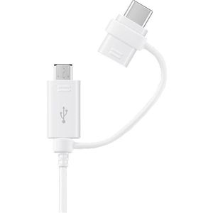 Samsung Usb-a-kabel Naar Microusb - Usb-c 1.5 M Wit (ep-dg930dwegww)