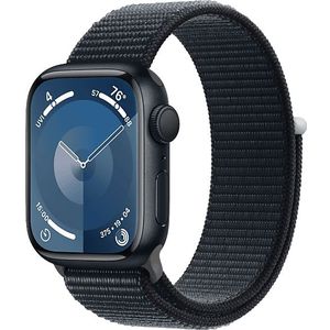 Apple Watch Series 9 GPs 41mm Midnight Aluminium Kast Sport Loop (mr8y3qf/a)