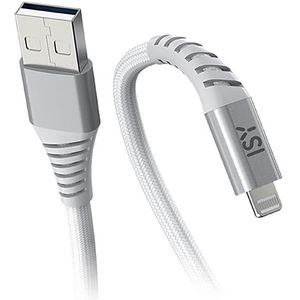 ISY Usb-a - Lightning-kabel 2 M Wit (icn-5000-wt-al)