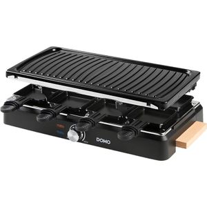 Domo Raclette-grill - Wooden Design (do9261g)