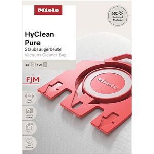 Miele Stofzuigerzakken Fjm Hyclean Pure 80 Recycled 4 Stuks (fjm Hyclean Pure 80% Recycled)