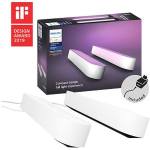 Philips Hue Play Lichtbalk White & Color Wit Duo Pack