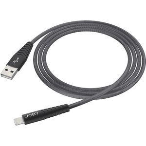 Vitec Usb-a - Lightning-kabel 2.4 A 1.2 M Zwart (jb01816-bww)