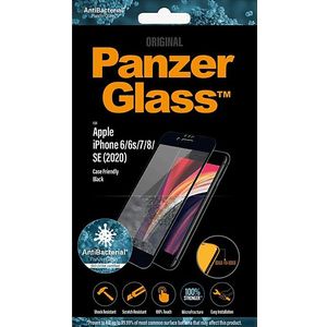 Panzerglass Beschermglas Iphone 6 / 6s 7 8 Se 2020 Zwart (pz-2679)