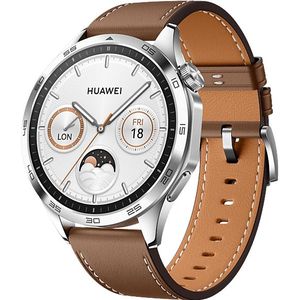 Huawei Watch Gt 4 46mm Brown Leather (55020bgw)