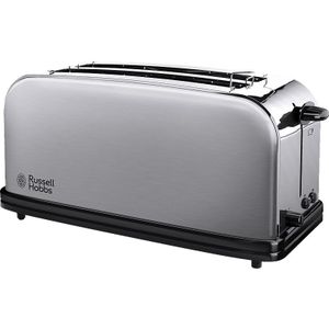 Russell Hobbs 23610-56 Adventure Long Slot 4 snedes - Broodrooster - RVS