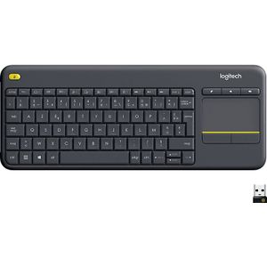 Logitech Draadloos Toetsenbord K400 Plus Azerty Zwart (920-007131)