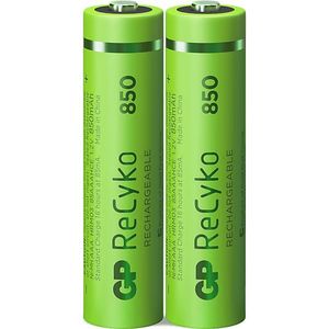 GP Batteries Herlaadbare Aaa-batterijen Recyko 850 Mah 2 Stuks (gp85aaahce-2wb2)