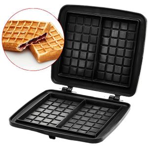 Frifri Wafelplaat Gevulde Wafels 4 X 7 Zwart (fm0028)