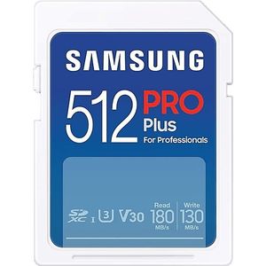 Samsung Geheugenkaart Sdxc Pro Plus 2023 512 Gb (mb-sd512s/eu)
