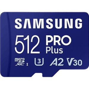 Samsung Geheugenkaart Pro Plus Microsdxc 512 Gb Uhs-i (mb-md512sa/eu)