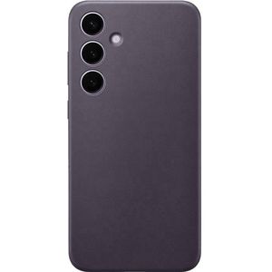 Samsung Cover Galaxy S24 + Vegan Leather Dark Violet (gp-fps926hcavw) Smartphone Case Voor Paars