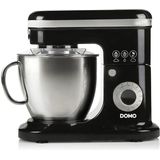 Domo Keukenmachine DO1023KR Zwart - Keukenmachine - Zilver - Zwart