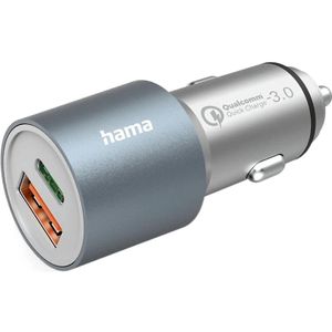 Hama Autolader Fast Charger Blauw (00125127)