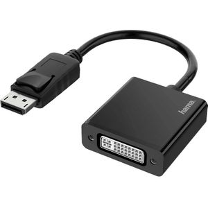 Hama Adapter Displayport - Dvi Ultra Hd Zwart (200336)