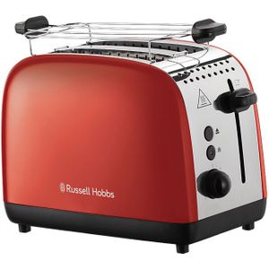 Russell Hobbs Colours Plus Broodrooster - Rood - 26554-56