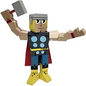 Houten Beeldje Wood Warriors - Thor